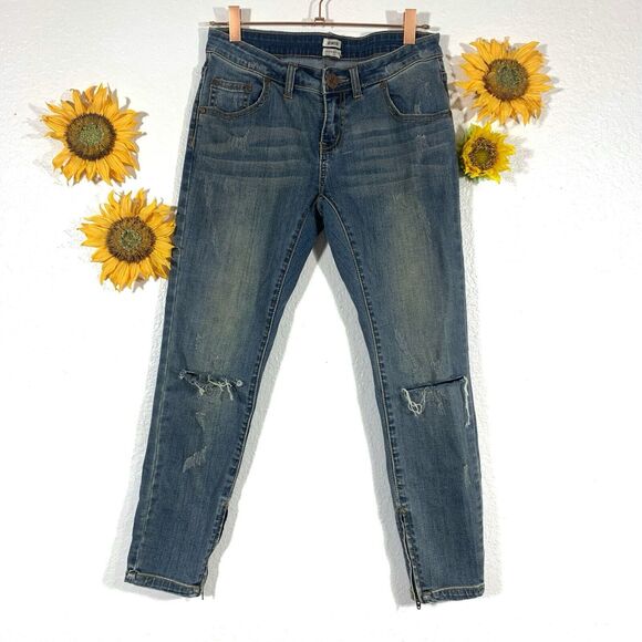 one teaspoon freebird II low waist short rise fitted leg zippered leg Size 26 - Picture 1 of 14